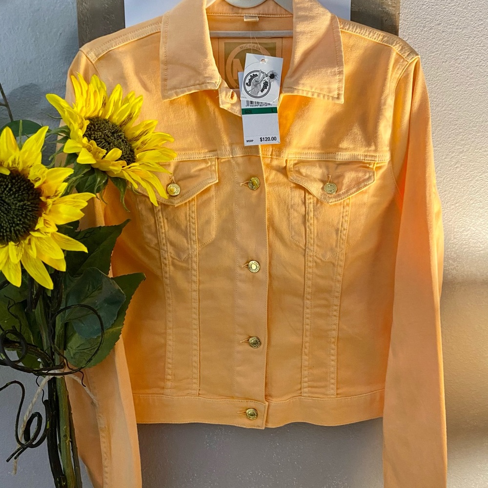 Michael Kors~Denim Jacket in Melon